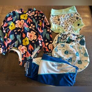 Swim suit & swim diapers lot
